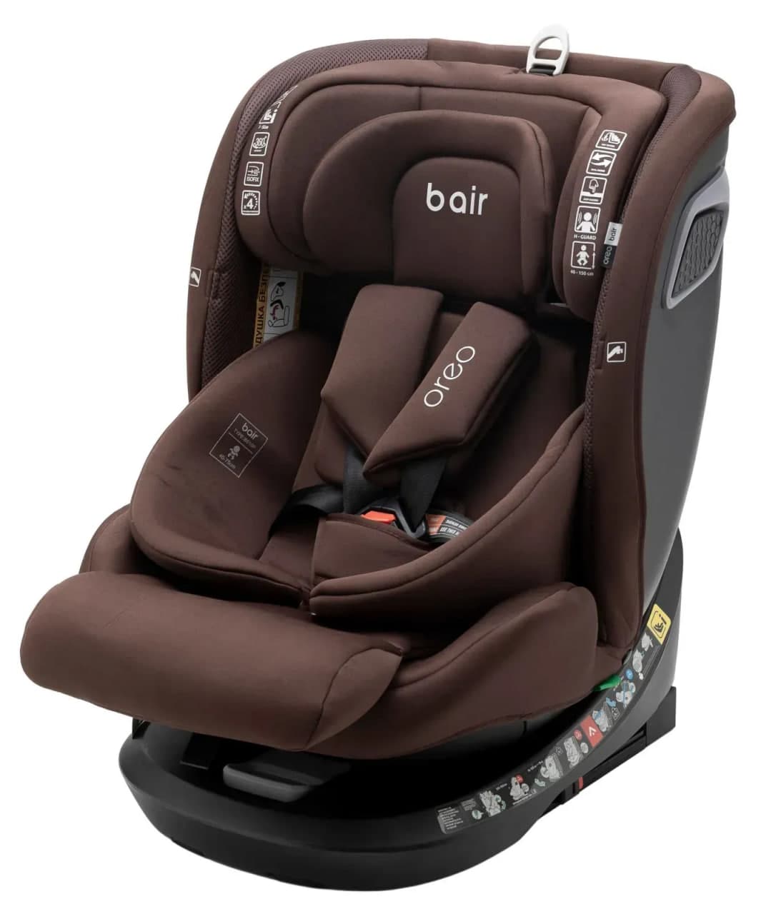 Автокрісло Bair Oreo 360 i-size Iso-fix BO-07 681967 choco