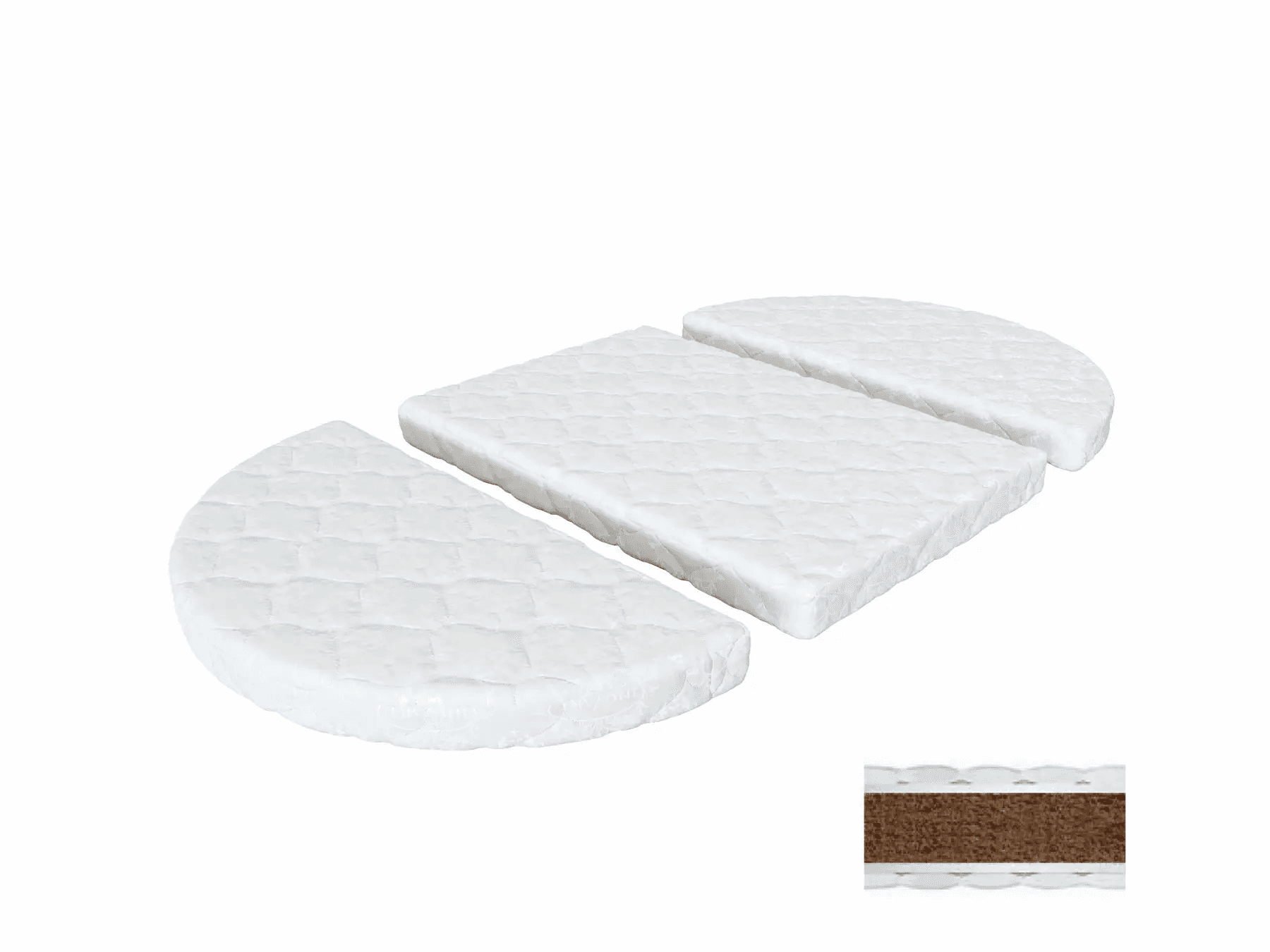 Матрац-трансформер IngVart Smart bed Round 72х72/120см 721626