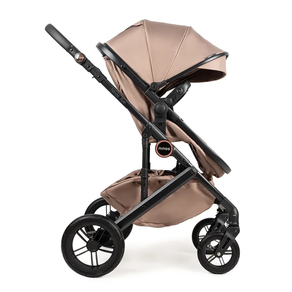 Коляска-трансформер 3в1 Ninos Ave NAV3V12026DB Dark Beige фото 3