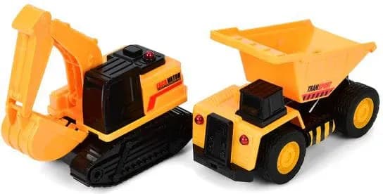 Машина з екскаватором і самоскидом Toys K JS237-7-11 фото 2 Машина з екскаватором і самоскидом Toys K JS237-7-11 фото 2