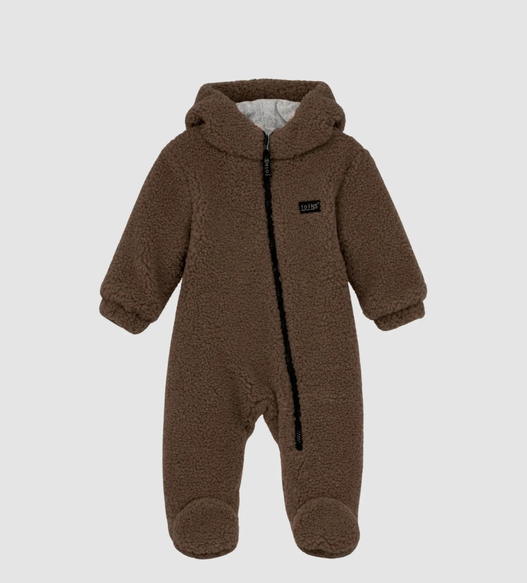 Комбінезон вельсофт д/х Joiks Teddi FKT-03 корич