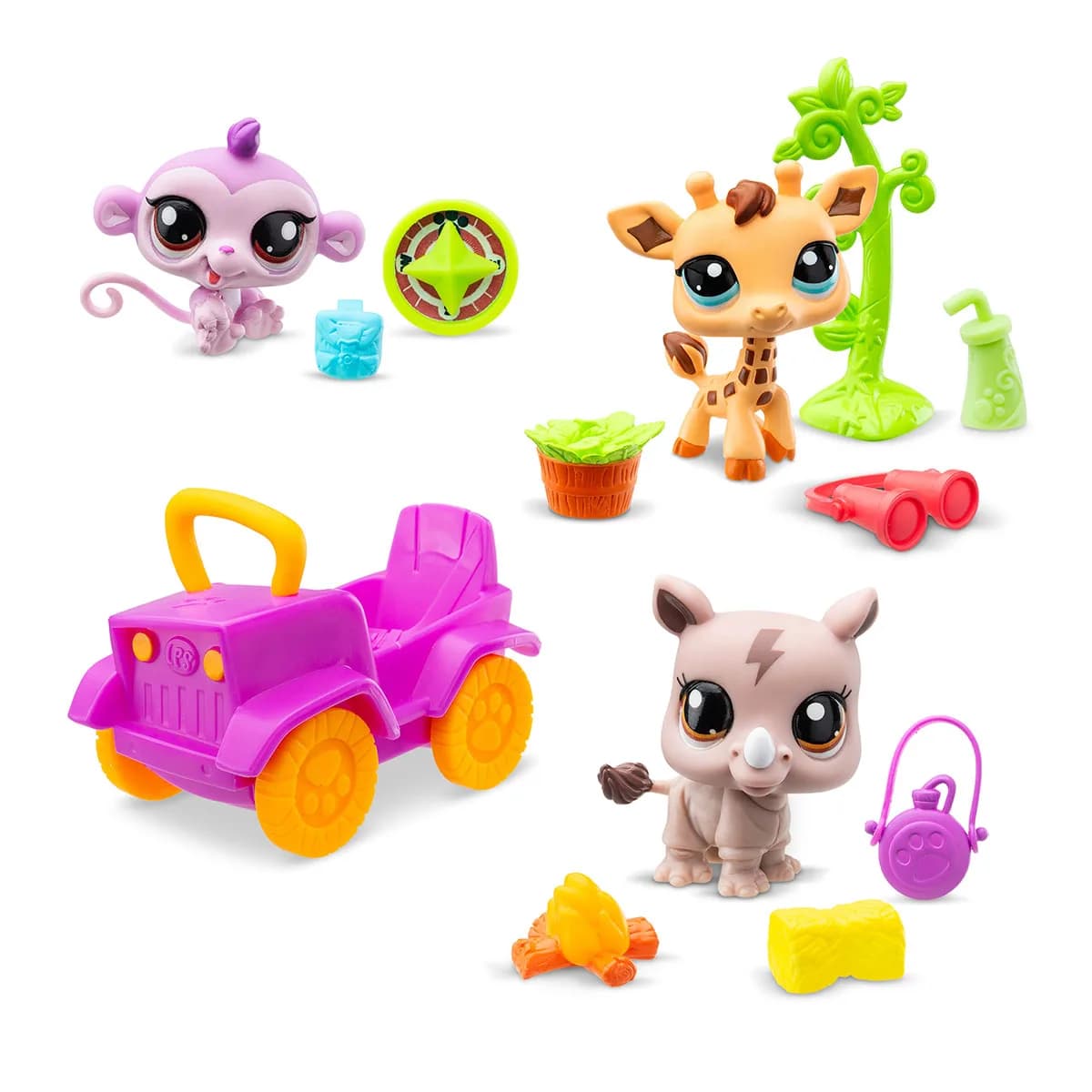 Ігровий набір Littlest Pet Shop - Сафарі 00524 фото 2 Ігровий набір Littlest Pet Shop - Сафарі 00524 фото 2