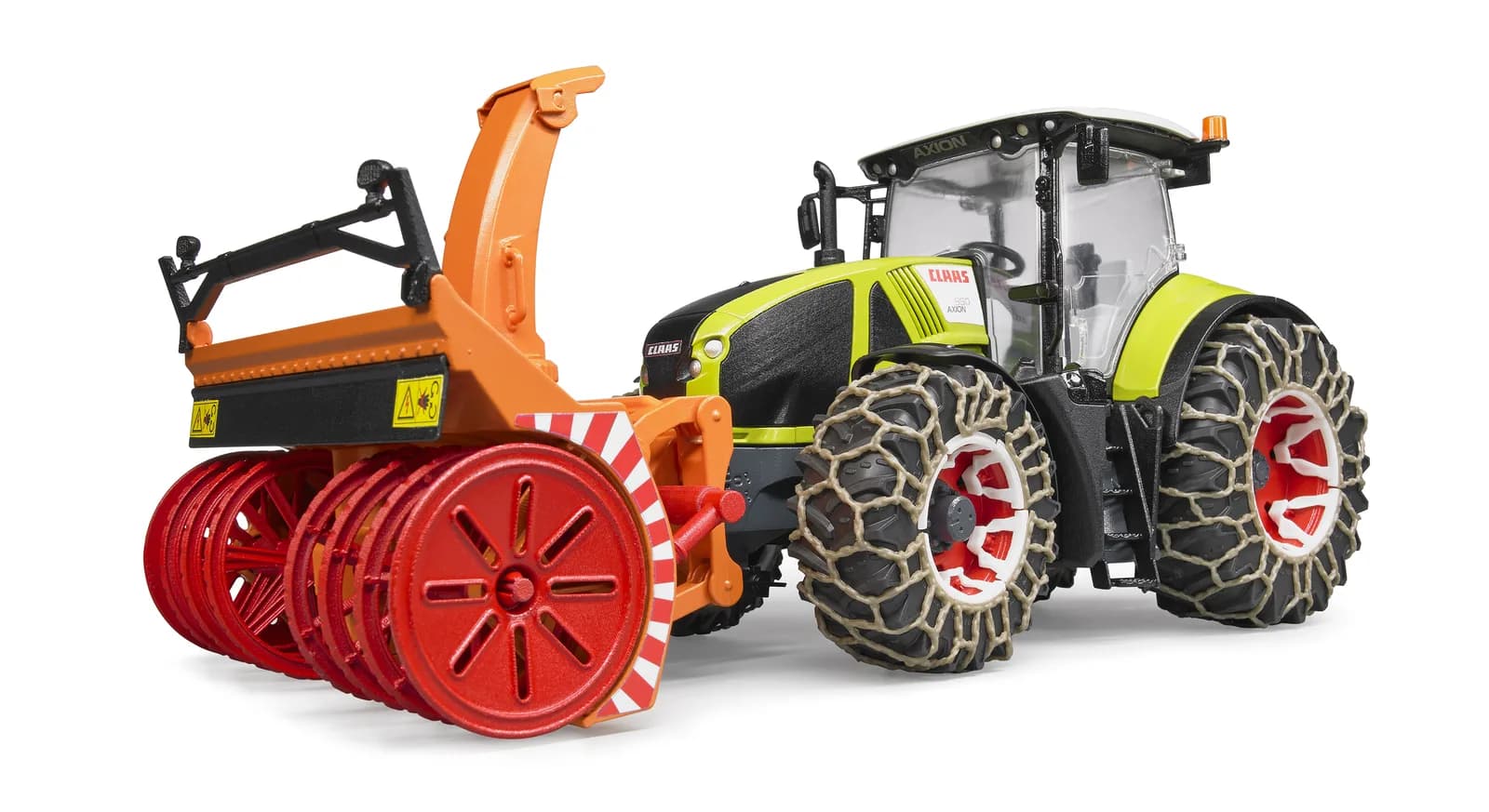 Трактор Claas Axion 950 для прибирання снігу 1:16 Bruder 03017 фото 4 Трактор Claas Axion 950 для прибирання снігу 1:16 Bruder 03017 фото 4