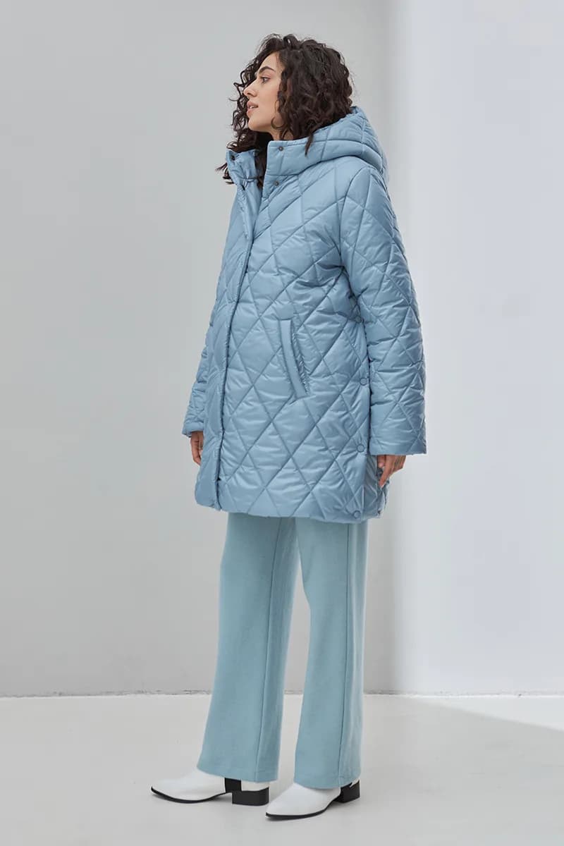 Куртка для вагітних S-XL Юла мама AKARI OW-43.022 -блакитний фото 9 Куртка для вагітних S-XL Юла мама AKARI OW-43.022 -блакитний фото 9