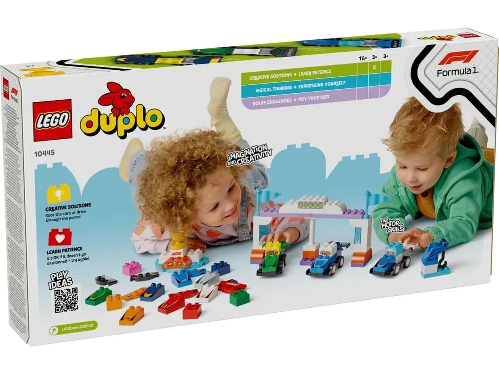 Конструктор Lego Duplo Автомобілі і пілоти команд Формули-1 70дет 10445 фото 9 Конструктор Lego Duplo Автомобілі і пілоти команд Формули-1 70дет 10445 фото 9
