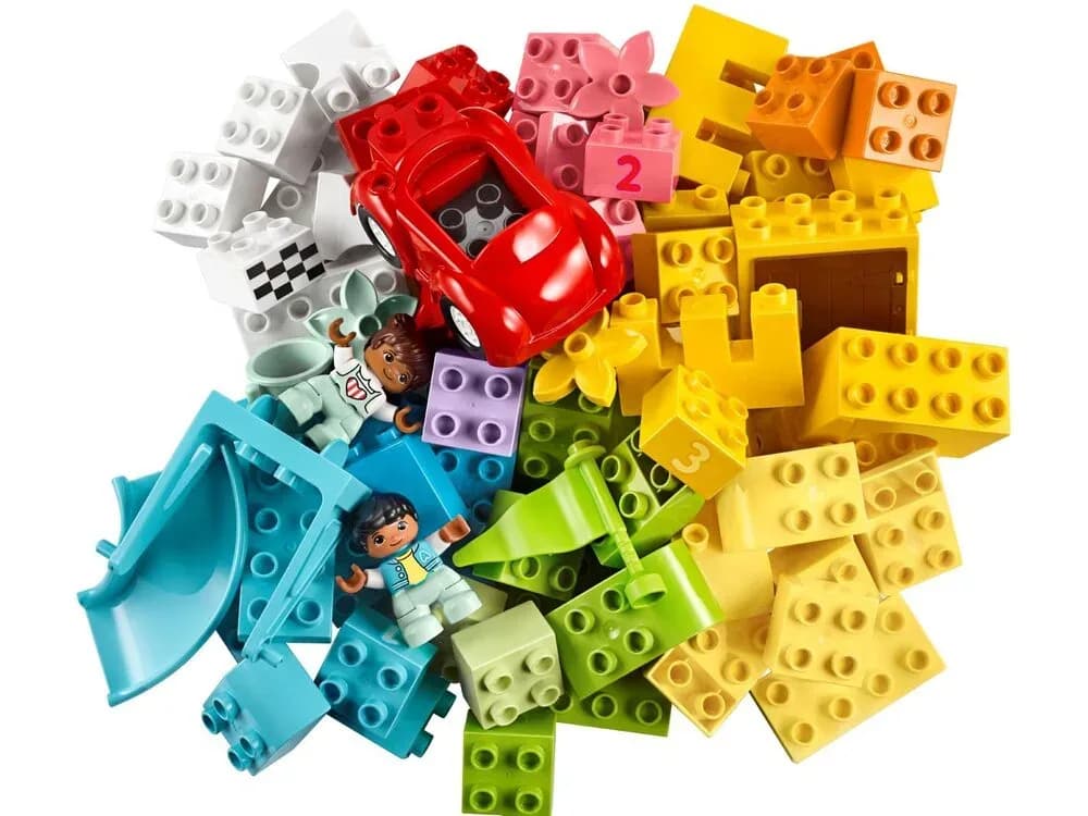 Конструктор Lego Duplo Коробка з кубиками Deluxe 85дет 10914 фото 2 Конструктор Lego Duplo Коробка з кубиками Deluxe 85дет 10914 фото 2