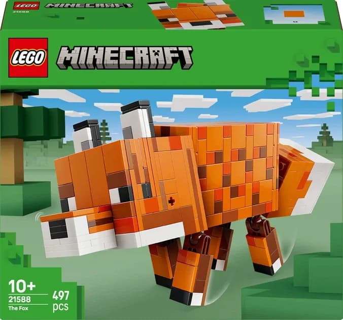 Конструктор Lego Minecraft Лисиця 497дет 21588 фото 2 Конструктор Lego Minecraft Лисиця 497дет 21588 фото 2