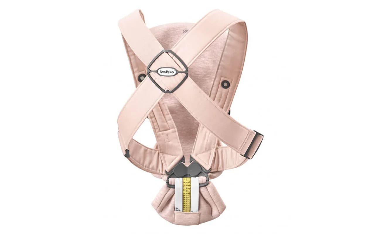 Рюкзак-кенгуру BabyBjorn Mini 3D Jersey 0777 Light Pink фото 3 Рюкзак-кенгуру BabyBjorn Mini 3D Jersey 0777 Light Pink фото 3