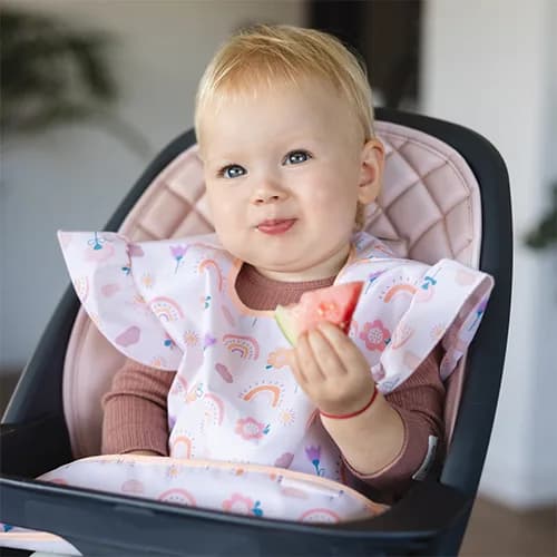Нагрудник-фартух BabyOno Веселковий 1642/03 фото 3 Нагрудник-фартух BabyOno Веселковий 1642/03 фото 3