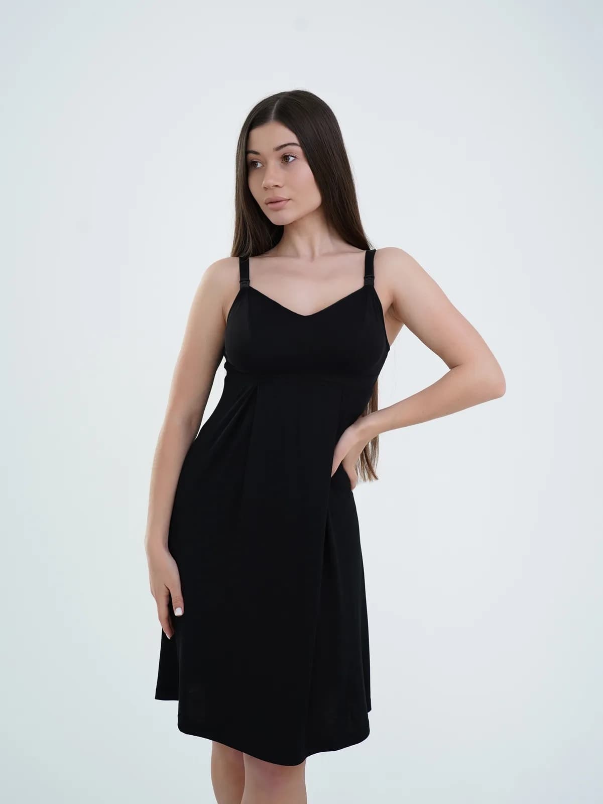Нічна сорочка для вагітних та годування XS-XXXL Мамин Дім 24195 фото 5 Нічна сорочка для вагітних та годування XS-XXXL Мамин Дім 24195 фото 5