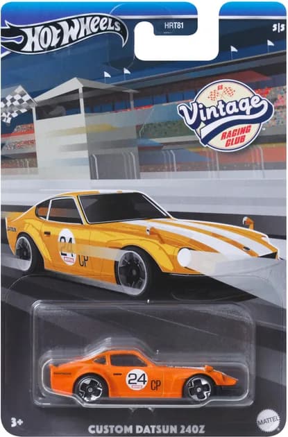 Машина Hot Wheels Вінтажні перегони HRT81 фото 2 Машина Hot Wheels Вінтажні перегони HRT81 фото 2