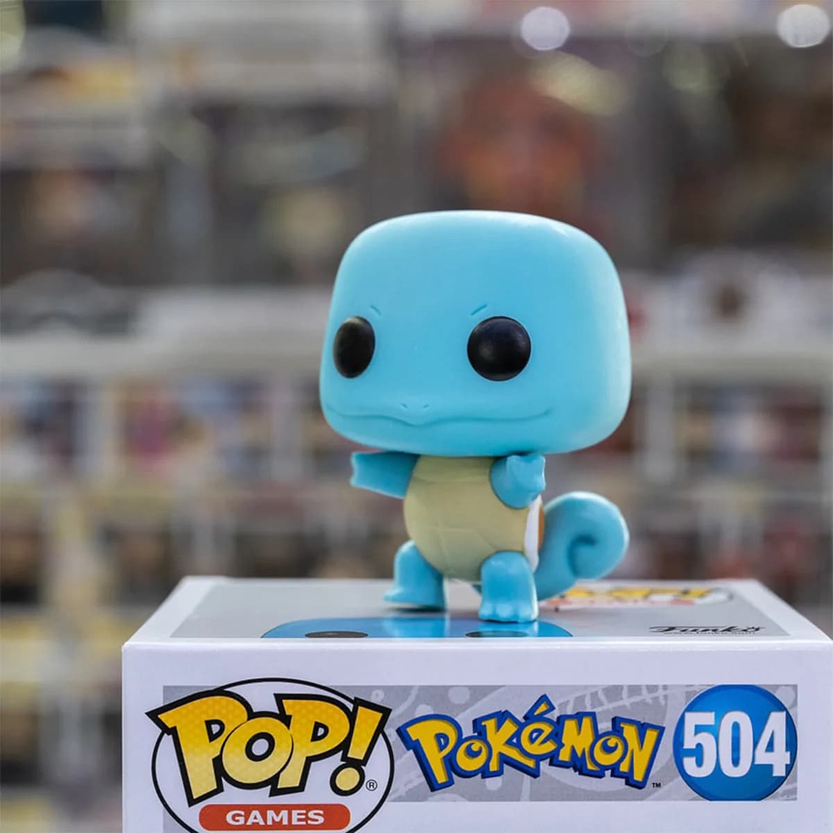 Ігрова фігурка FUNKO POP! cерії Покемон - Сквіртл 50402IE фото 4 Ігрова фігурка FUNKO POP! cерії Покемон - Сквіртл 50402IE фото 4
