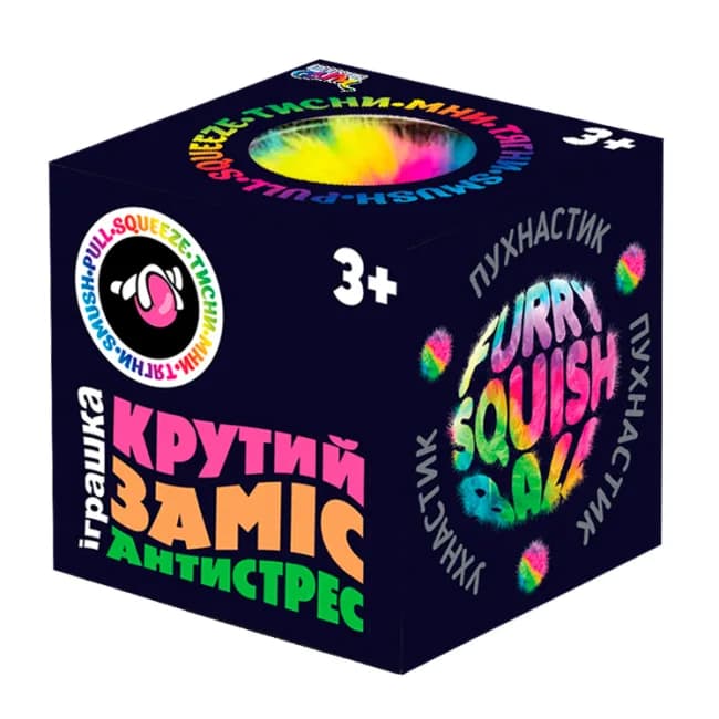 Іграшка-антістрес MonsterGum Крутий заміс Пухнастик 38582 фото 2 Іграшка-антістрес MonsterGum Крутий заміс Пухнастик 38582 фото 2