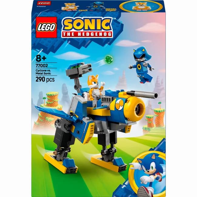Конструктор Lego Sonic Cyclone vs. Metal Sonic 290дет 77002 фото 2 Конструктор Lego Sonic Cyclone vs. Metal Sonic 290дет 77002 фото 2