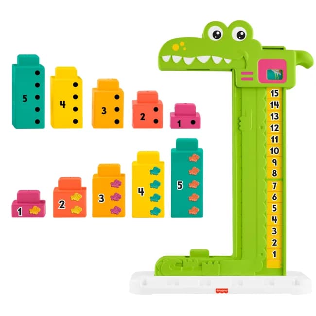Іграшка розвиваюча Fisher-price Яскравий алігатор Вчимося разом JCT13 фото 2 Іграшка розвиваюча Fisher-price Яскравий алігатор Вчимося разом JCT13 фото 2