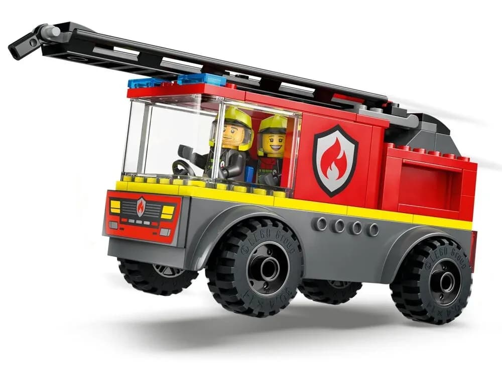 Конструктор Lego City Пожежна машина з драбиною 82дет 60463 фото 6 Конструктор Lego City Пожежна машина з драбиною 82дет 60463 фото 6