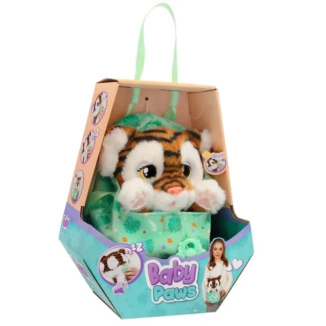 Іграшка інтерактивна Baby Paws Тигреня 927650IM фото 4 Іграшка інтерактивна Baby Paws Тигреня 927650IM фото 4