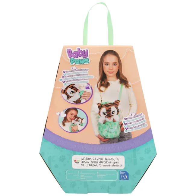 Іграшка інтерактивна Baby Paws Тигреня 927650IM фото 9 Іграшка інтерактивна Baby Paws Тигреня 927650IM фото 9