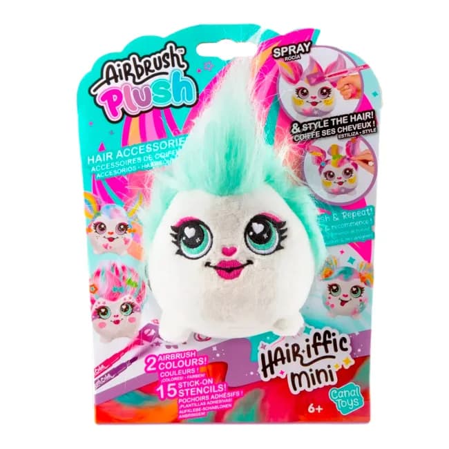 Набір для творчості Canal Toys DIY Airbrush Plush Зроби зачіску Пош AIR038/3 фото 2 Набір для творчості Canal Toys DIY Airbrush Plush Зроби зачіску Пош AIR038/3 фото 2