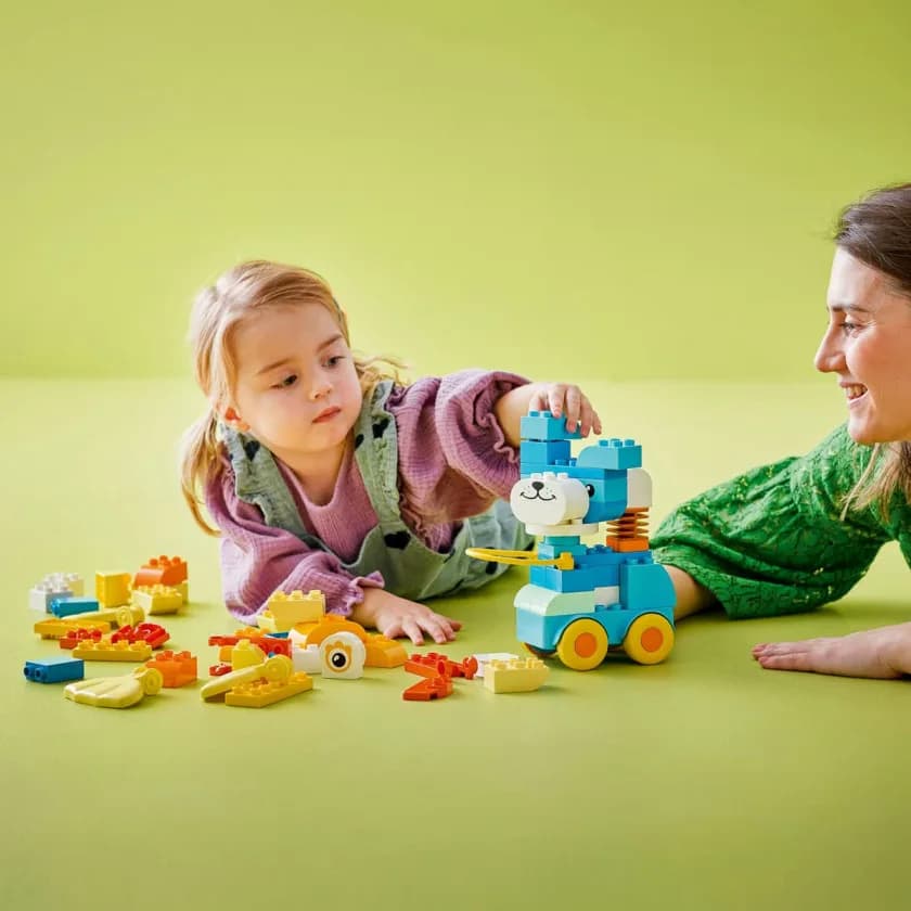 Конструктор Lego Duplo Тварини на колесах 3в1 58дет 10448 фото 10 Конструктор Lego Duplo Тварини на колесах 3в1 58дет 10448 фото 10