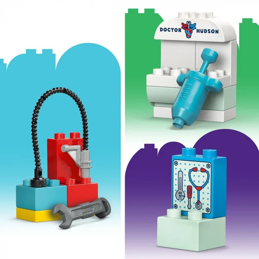 Конструктор Lego Duplo Візит МакКвіна в гараж Дока 35дет 10456 фото 6 Конструктор Lego Duplo Візит МакКвіна в гараж Дока 35дет 10456 фото 6
