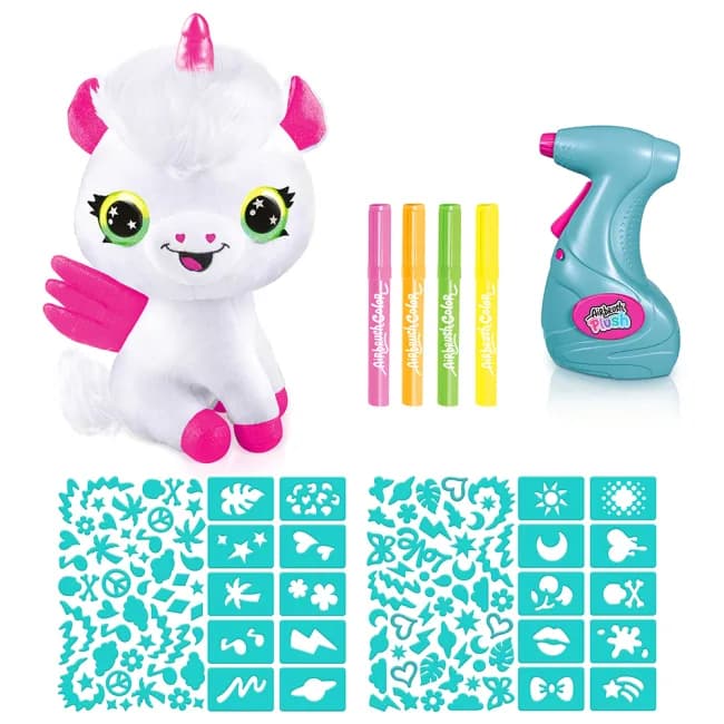 Набір для творчості Canal Toys DIY Airbrush Plush Єдиноріг Неон з фломастерами AIR024/1 фото 2 Набір для творчості Canal Toys DIY Airbrush Plush Єдиноріг Неон з фломастерами AIR024/1 фото 2