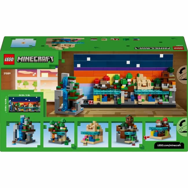 Конструктор Lego Minecraft Мінібіоми 797дет 21589 фото 2 Конструктор Lego Minecraft Мінібіоми 797дет 21589 фото 2