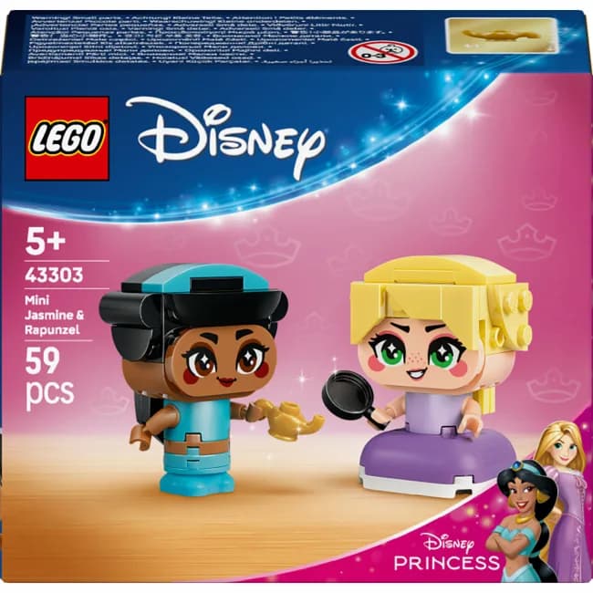 Конструктор Lego Disney Мініпринцеси Жасмін і Рапунцель 59дет 43303 фото 2 Конструктор Lego Disney Мініпринцеси Жасмін і Рапунцель 59дет 43303 фото 2