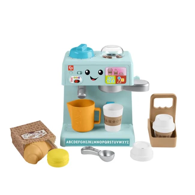 Іграшка інтерактивна Fisher-price Кавомашина HTW96 фото 3 Іграшка інтерактивна Fisher-price Кавомашина HTW96 фото 3