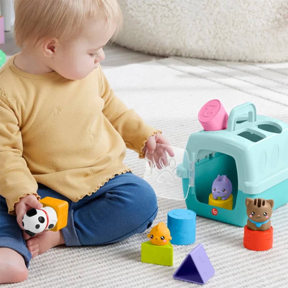 Сортер Fisher-price Переноска з тваринками HTW93 фото 6 Сортер Fisher-price Переноска з тваринками HTW93 фото 6