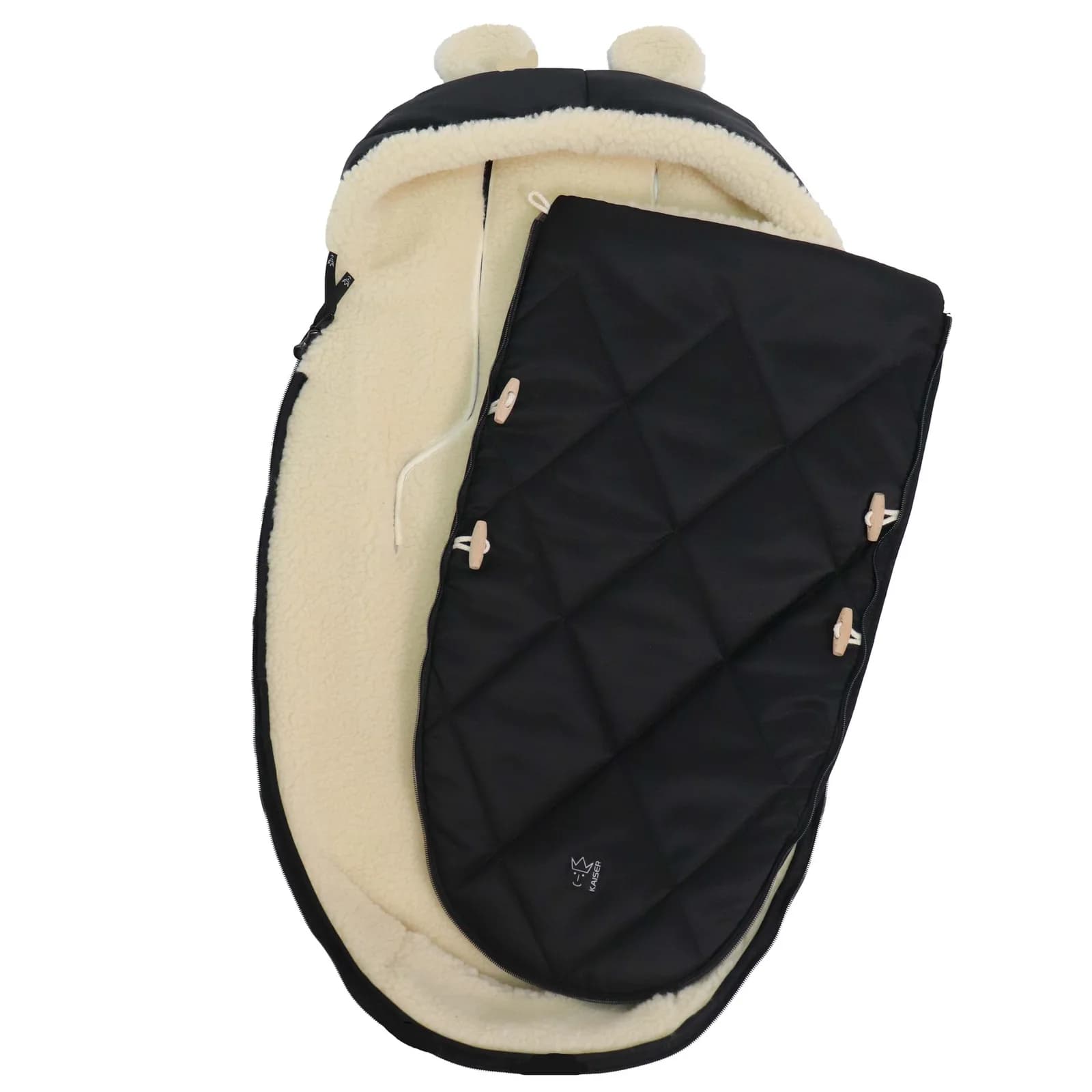Чохол для ніг Kaiser XL Ears Wool 6582525 фото 2 Чохол для ніг Kaiser XL Ears Wool 6582525 фото 2