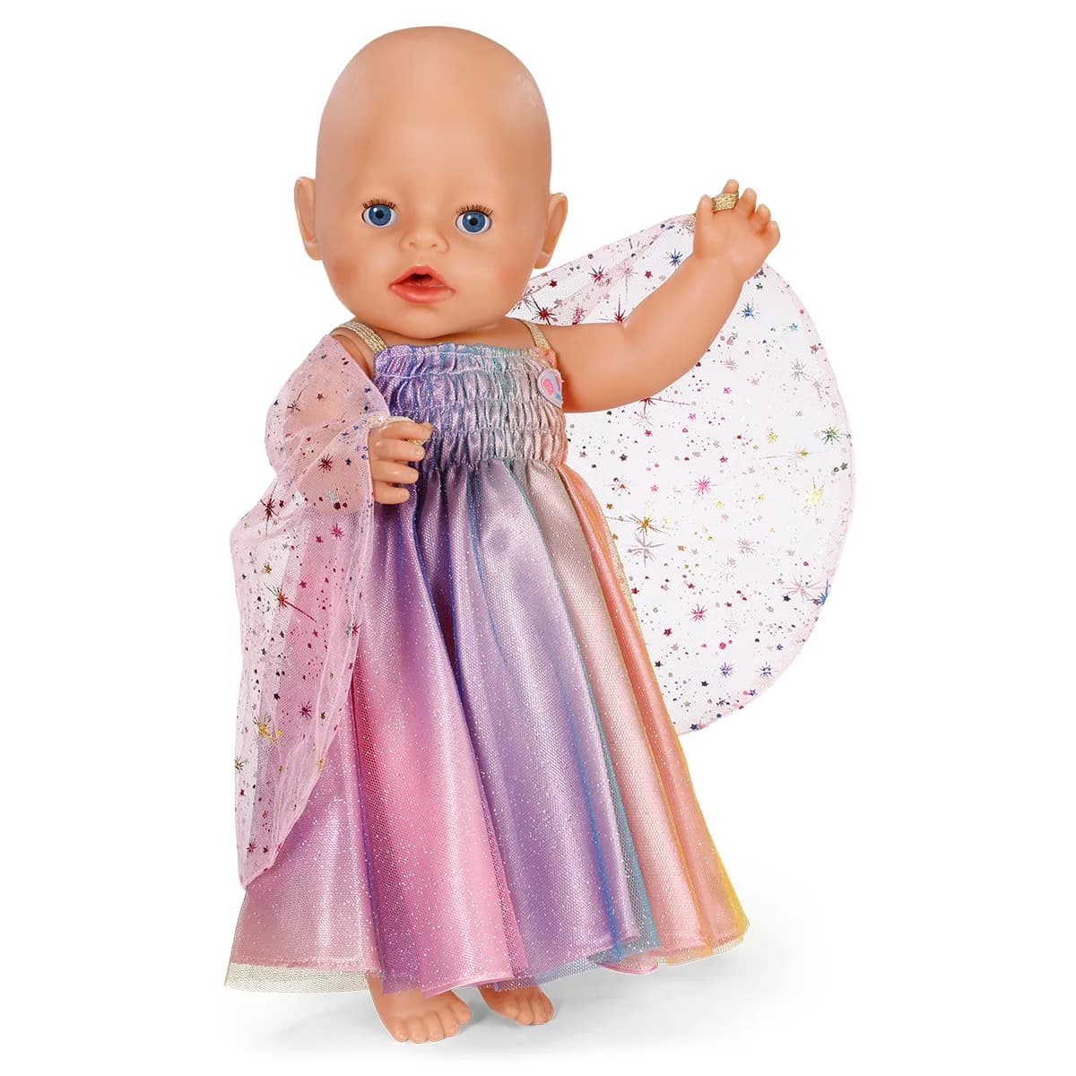 Одяг для ляльки Baby Born Сукня Веселка 836132 фото 5 Одяг для ляльки Baby Born Сукня Веселка 836132 фото 5