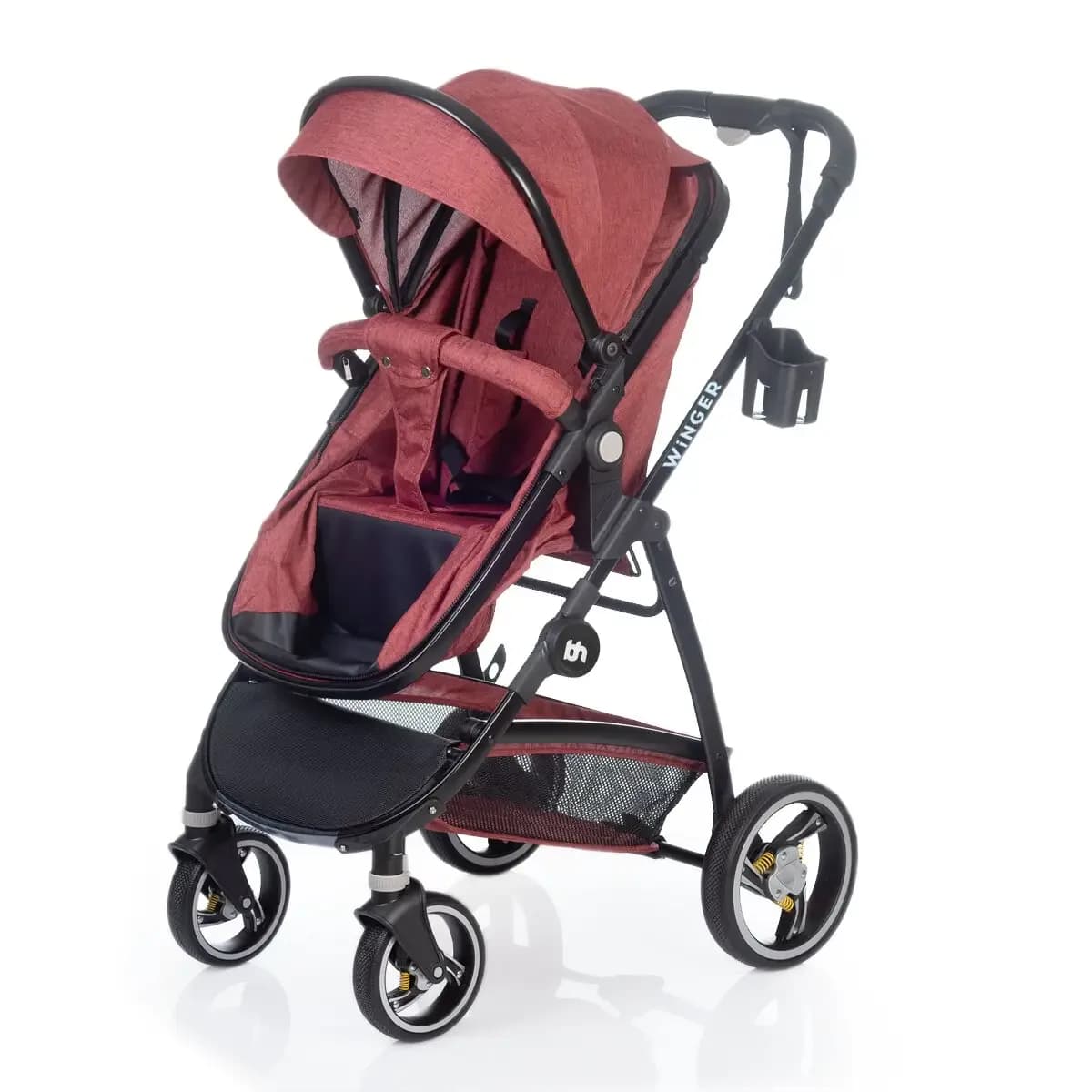 Коляска-трансформер BABYHIT Winger Red 73644 фото 2 Коляска-трансформер BABYHIT Winger Red 73644 фото 2
