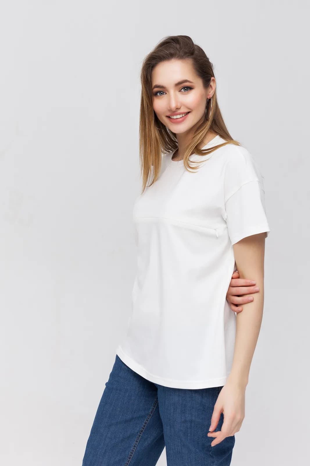 Футболка для вагітних і годування L-XL Юла мама GOLDIE NR-21.062 фото 4 Футболка для вагітних і годування L-XL Юла мама GOLDIE NR-21.062 фото 4