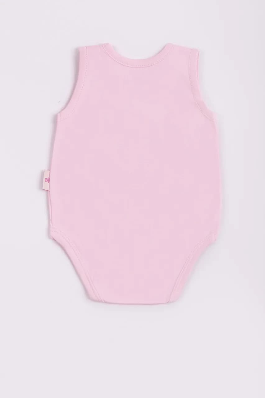 Боді для новонароджених Babydola 12651 -рожевий фото 2 Боді для новонароджених Babydola 12651 -рожевий фото 2