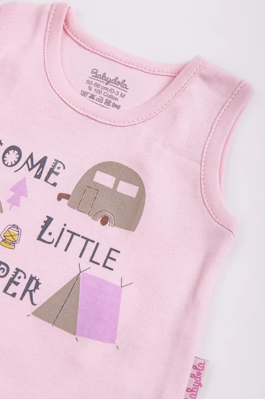 Боді для новонароджених Babydola 12651 -рожевий фото 3 Боді для новонароджених Babydola 12651 -рожевий фото 3