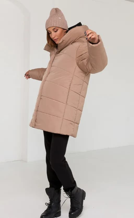 Куртка для вагітних S-XXL Юла мама KIMBERLY OW-41.042 -бежевий фото 4 Куртка для вагітних S-XXL Юла мама KIMBERLY OW-41.042 -бежевий фото 4