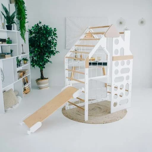 Спортивний ігровий будиночок TatkoPlayground Montessori ТРSDw-1 фото 6 Спортивний ігровий будиночок TatkoPlayground Montessori ТРSDw-1 фото 6