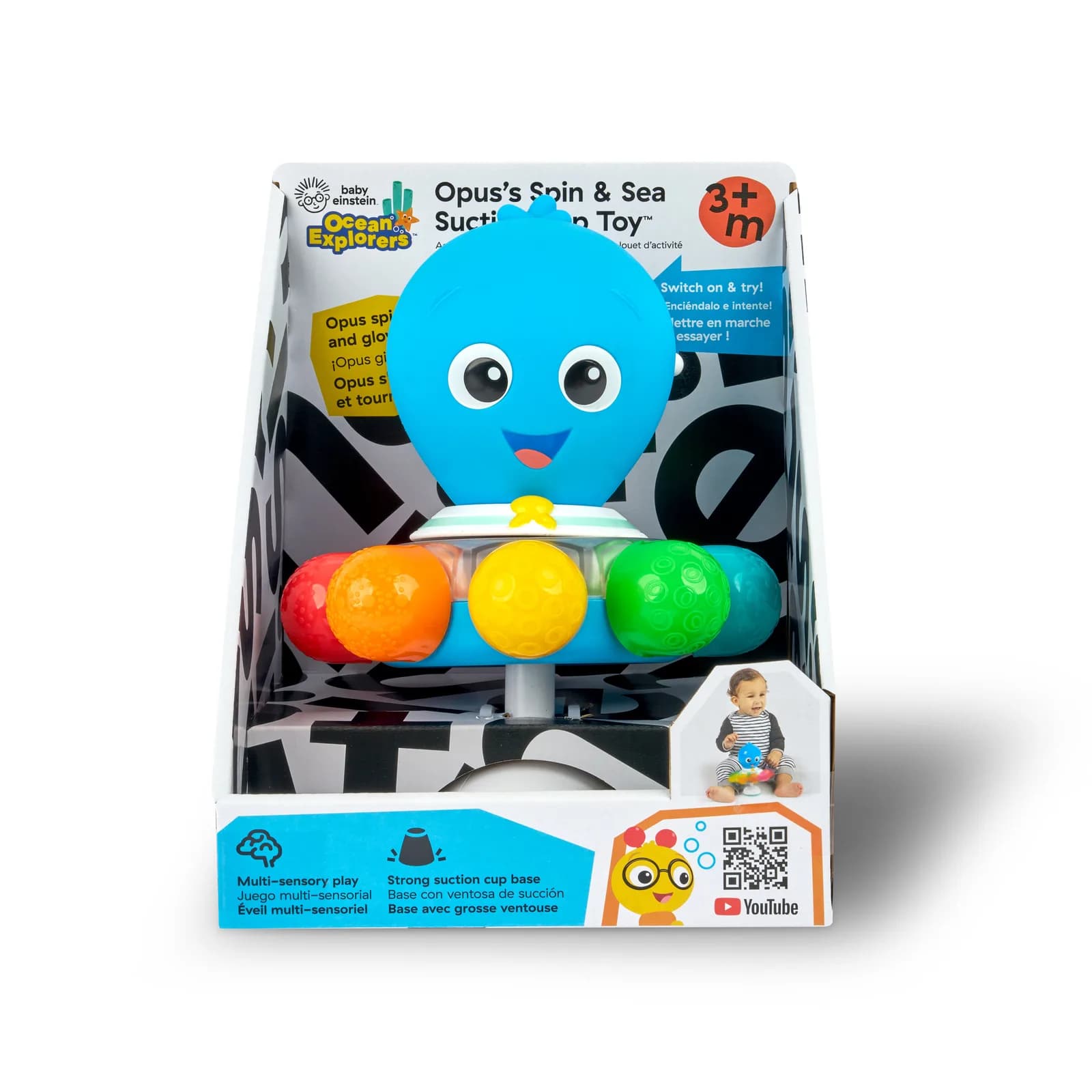 Іграшка розвиваюча на стіл Baby Einstein Opus's Spin and Sea 13147 фото 5 Іграшка розвиваюча на стіл Baby Einstein Opus's Spin and Sea 13147 фото 5