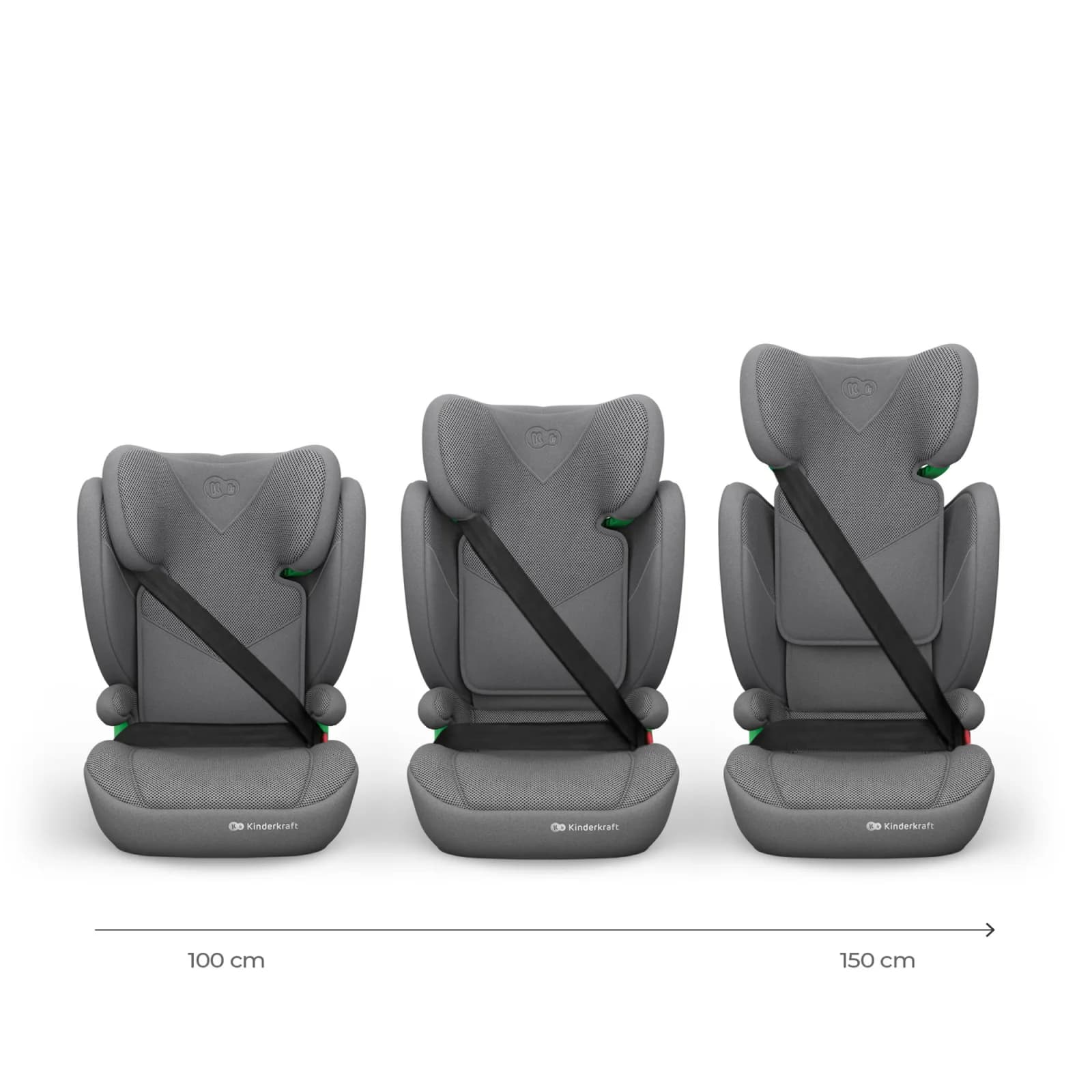 Автокрісло Kinderkraft Junior Fix 2 Plus i-Size KCJUFI20GRYPL0N Grey фото 8 Автокрісло Kinderkraft Junior Fix 2 Plus i-Size KCJUFI20GRYPL0N Grey фото 8