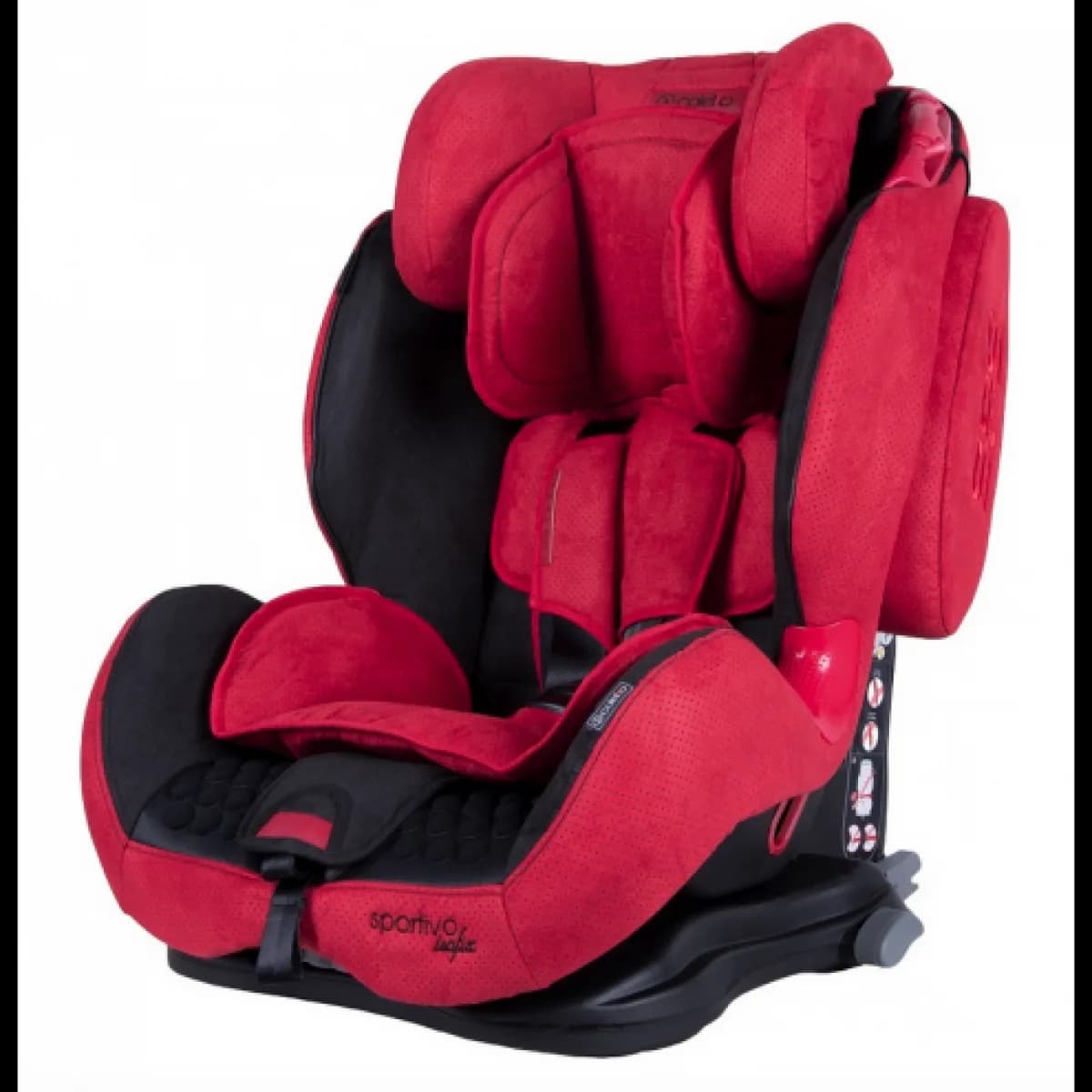 Автокрісло Coletto Sportivo Isofix 9-36 red 9024-CSIs-12 фото 2 Автокрісло Coletto Sportivo Isofix 9-36 red 9024-CSIs-12 фото 2