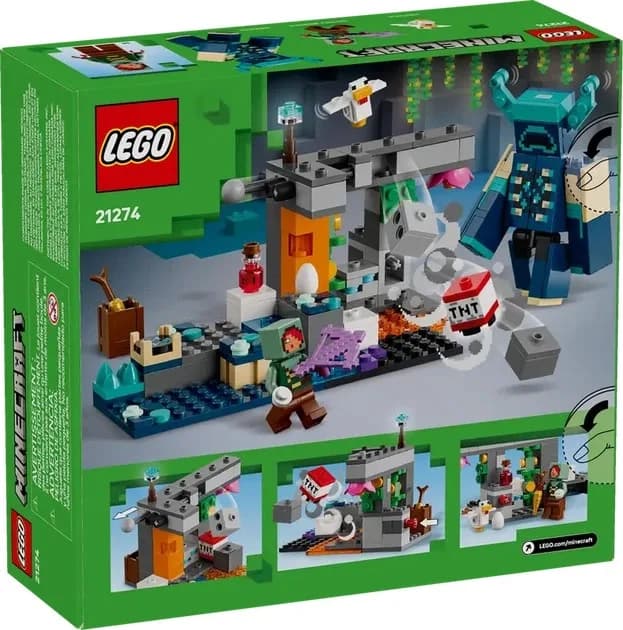 Конструктор Lego Minecraft Зустріч із Боронителем 238дет 21274 фото 2 Конструктор Lego Minecraft Зустріч із Боронителем 238дет 21274 фото 2