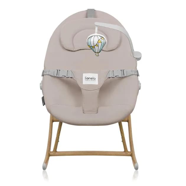 Шезлонг-гойдалка Lionelo Dalia Rocker Beige Sand LO-DALIA ROCKER BEIGE SAND фото 3 Шезлонг-гойдалка Lionelo Dalia Rocker Beige Sand LO-DALIA ROCKER BEIGE SAND фото 3