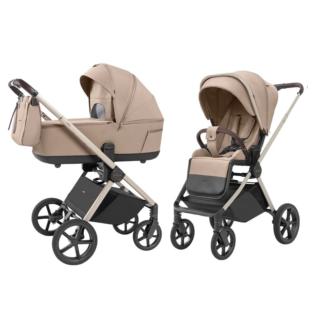 Коляска універсальна 2в1 Carrello Ultra CRL-6527 Floral Beige фото 3 Коляска універсальна 2в1 Carrello Ultra CRL-6527 Floral Beige фото 3
