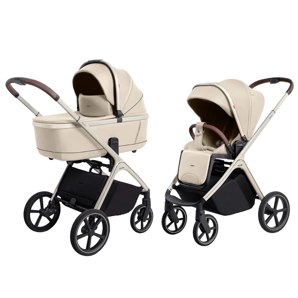 Коляска універсальна 2в1 Carrello Vector CRL-6550 Seashell Beige фото 3 Коляска універсальна 2в1 Carrello Vector CRL-6550 Seashell Beige фото 3