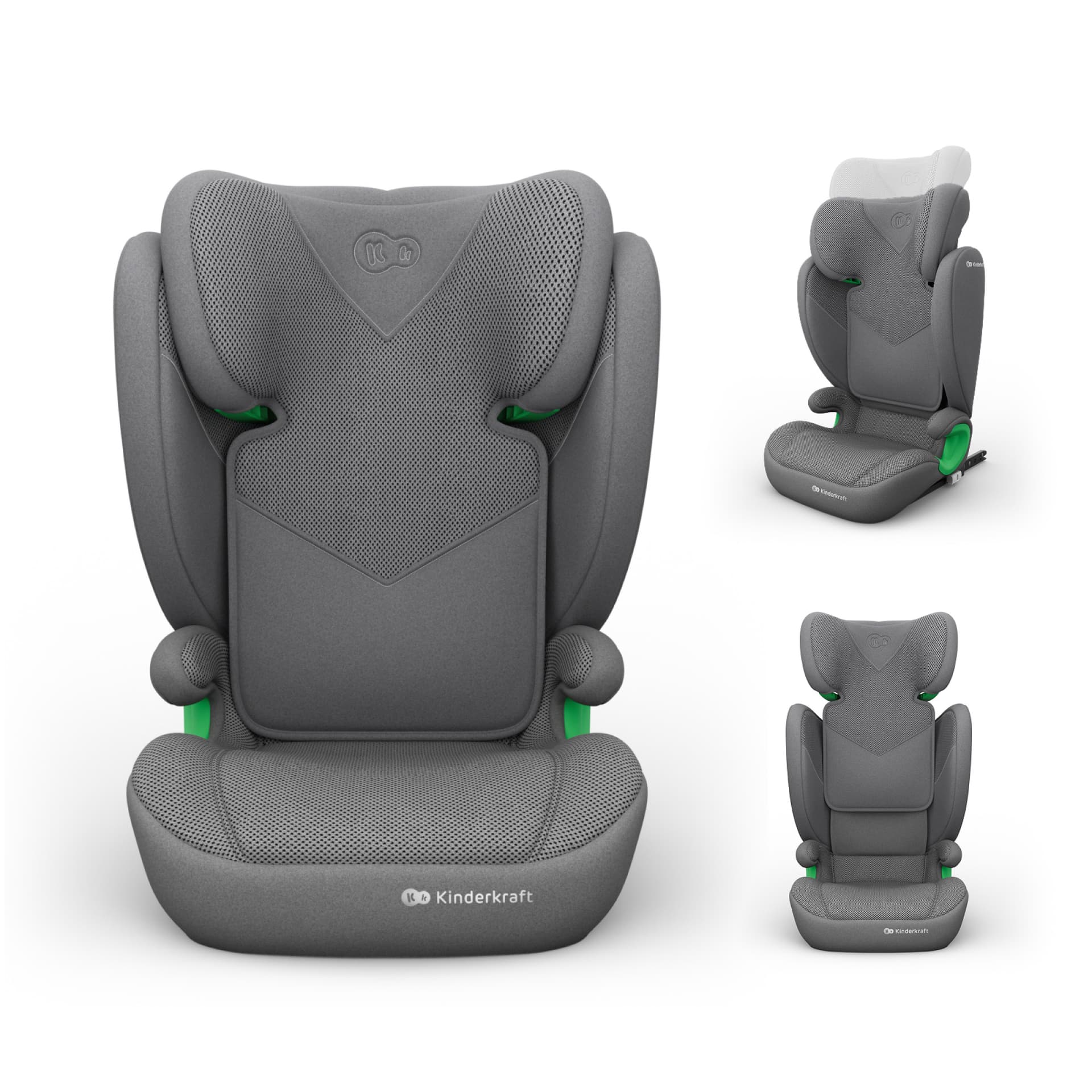 Автокрісло Kinderkraft Junior Fix 2 Plus i-Size KCJUFI20GRYPL0N Grey Автокрісло Kinderkraft Junior Fix 2 Plus i-Size KCJUFI20GRYPL0N Grey