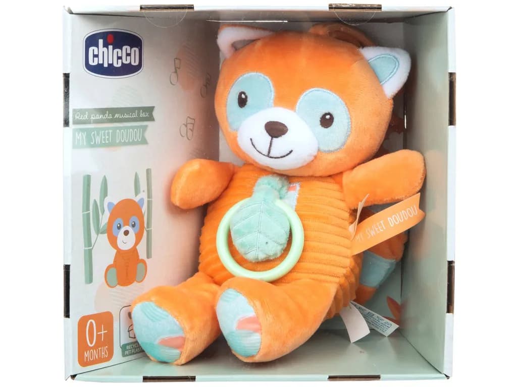 Підвіска м'яка музична Chicco Червона панда 11042.00 фото 4 Підвіска м'яка музична Chicco Червона панда 11042.00 фото 4