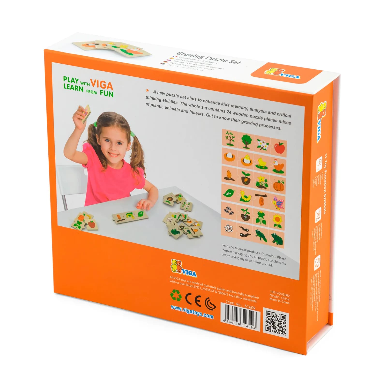 Асоціації Viga Toys Що з чого виростає 24ел 51609 фото 4 Асоціації Viga Toys Що з чого виростає 24ел 51609 фото 4