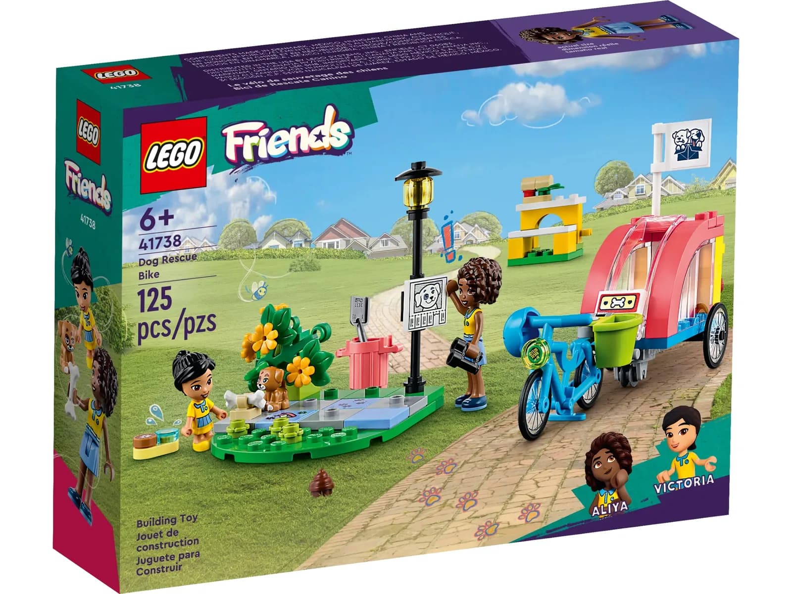 Конструктор Lego Friends Велосипед для порятунку собак 125дет 41738 фото 3 Конструктор Lego Friends Велосипед для порятунку собак 125дет 41738 фото 3