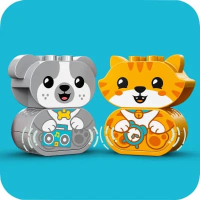 Конструктор Lego Duplo Моє перше цуценя та кошеня 22дет 10977 фото 6 Конструктор Lego Duplo Моє перше цуценя та кошеня 22дет 10977 фото 6